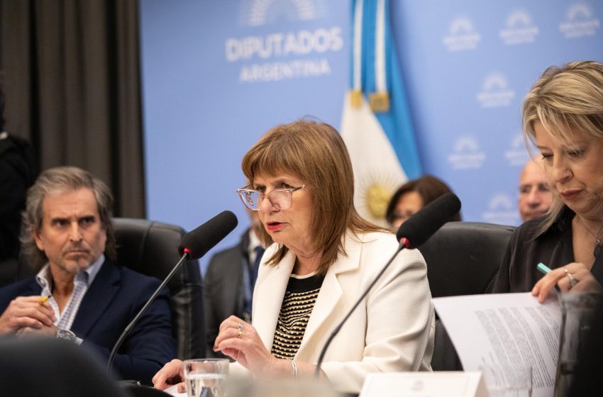 Patricia Bullrich presentó el presupuesto 2026 en Seguridad: Más inversión para los argentinos