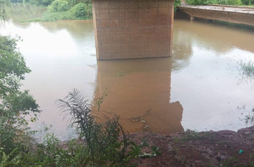 Despiste y caída al arroyo dejó dos personas hospitalizadas en Wanda