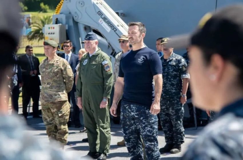  Luis Petri confirmó que reforzarán la presencia militar en la frontera