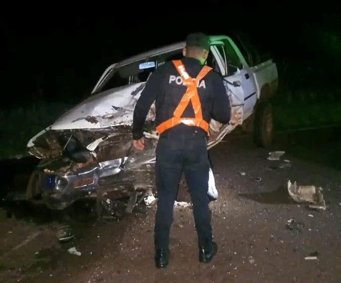  Dos de Mayo: un hombre resultó lesionado tras un choque entre una camioneta y un camión en la ruta provincial 211.