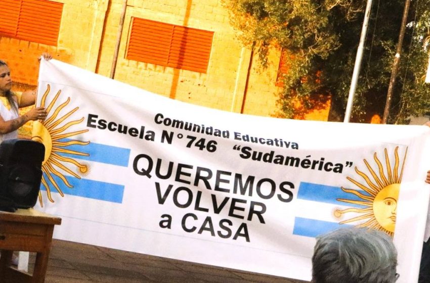  Tras una década de espera, la Escuela N.º 746 “Sudamérica” se prepara para volver a su edificio propio