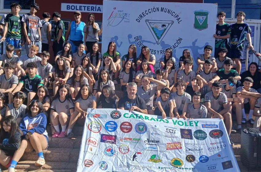  Cataratas voley pisa fuerte en Chaco: Trae dos campeonatos y múltiples podios de un exigente torneo nacional