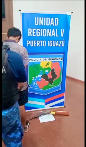  Puerto Iguazú: detuvieron a un delincuente investigado por atentado contra la autoridad y múltiples robos