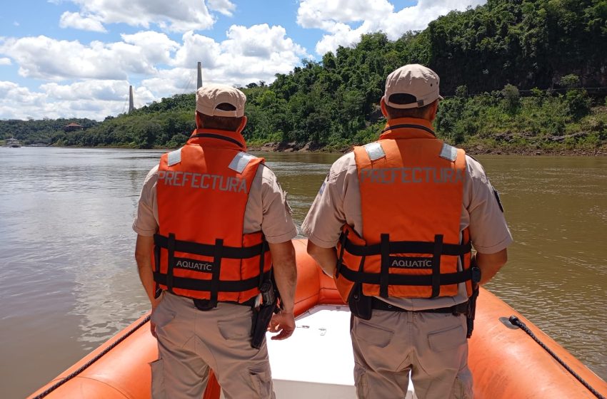  Prefectura Iguazú advierte: no hay balnearios habilitados en las costas de los ríos Iguazú y Paraná