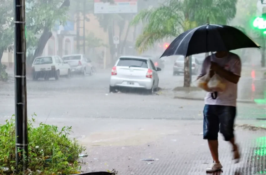  Elevan a naranja la alerta por lluvias y tormentas en Misiones