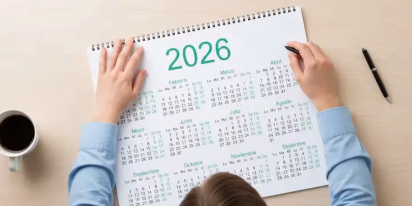  Calendario de feriados 2026: fechas clave y fines de semana largos