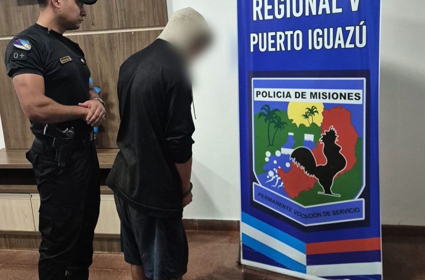  Cayó “El Rengo” robo una vivienda familiar fue filmado y termino detenido