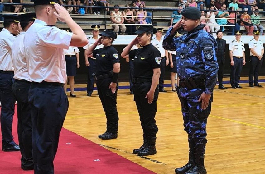  Más de 80 policías fueron ascendidos en la Unidad Regional V de Puerto Iguazú