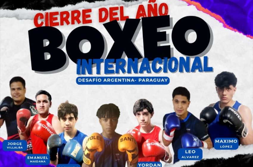  Cierre de año a puro boxeo en Puerto Iguazú