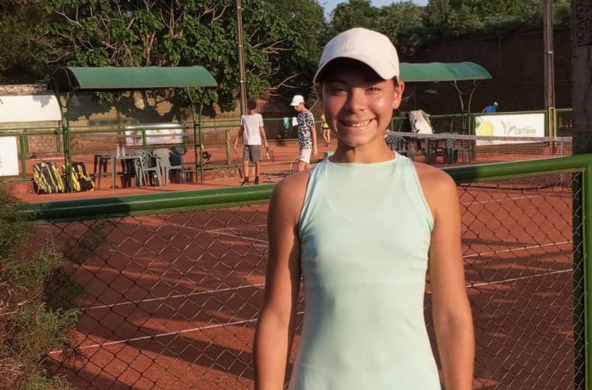  Celestina Mikkelson, la joven tenista de Iguazú que sueña en grande