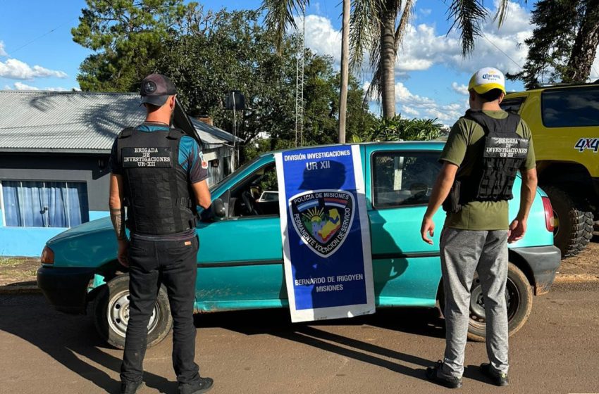  Recuperaron en Bernardo de Irigoyen un automóvil con pedido de secuestro internacional.