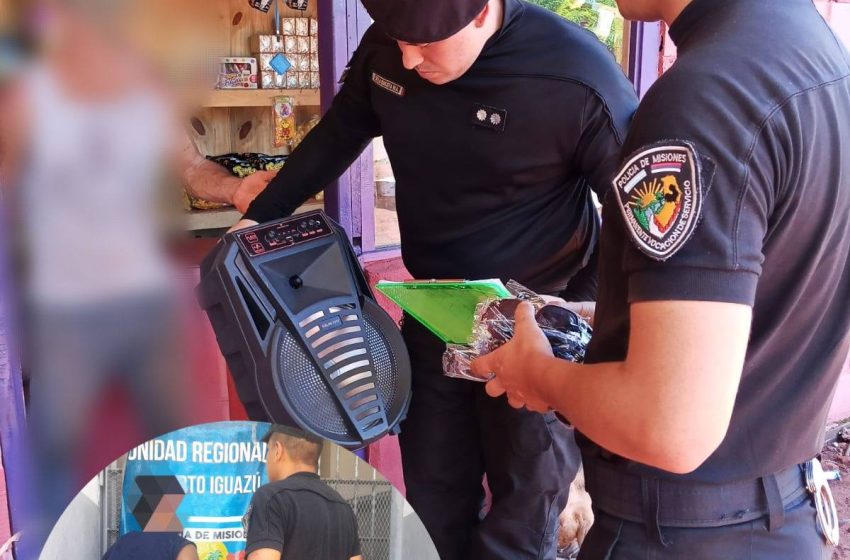  Accionar policial permitió esclarecer un robo en Puerto Libertad