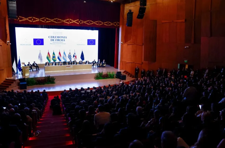  Se firmó el acuerdo Mercosur-Unión Europea, tras 26 años de negociaciones