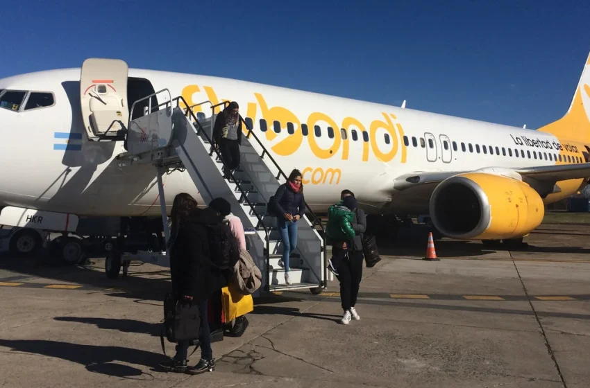  El Gobierno aplicó actas de infracción a Flybondi por las cancelaciones de vuelos