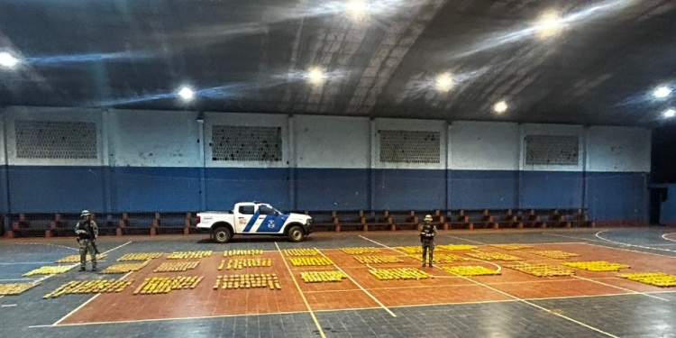  Prefectura secuestró más de 900 kilos de marihuana en Montecarlo