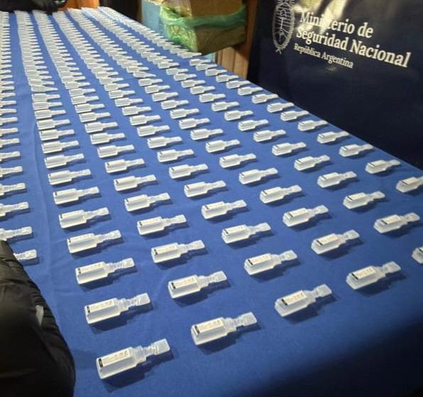  Secuestran una carga millonaria de fentanilo