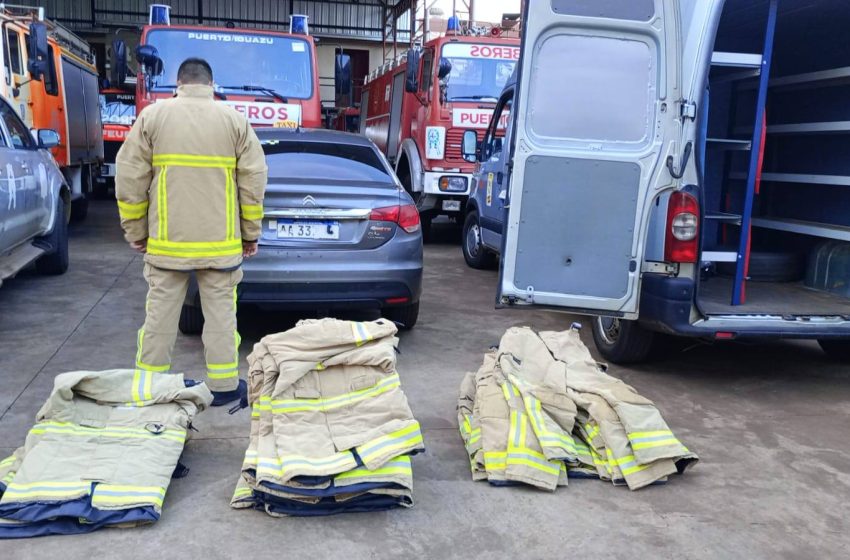  Puerto Iguazú: Bomberos Voluntarios incorporaron nuevos equipos para reforzar su labor operativa