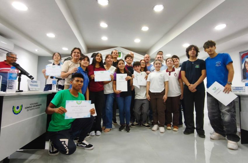  El Concejo Deliberante Estudiantil de Puerto Iguazú dejó formalmente inaugurado su período legislativo 2026