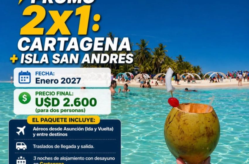  Move Travel lanzó dos paquetes turísticos internacionales con promociones : Cartagena con San Andrés e India con Maldivas
