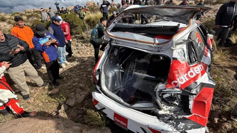  Tragedia en el rally de Córdoba con un muerto tras un vuelco contra el público