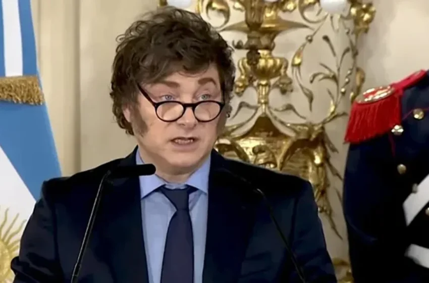  Milei anunció la baja de retenciones al trigo, a la cebada y a la soja