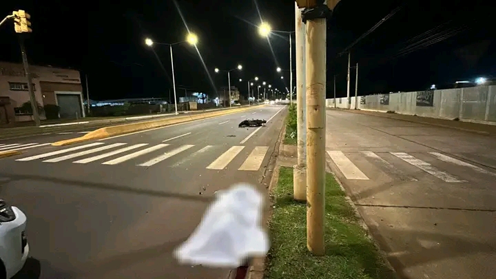  Motociclista falleció tras despistar sobre la Ruta Nacional 12