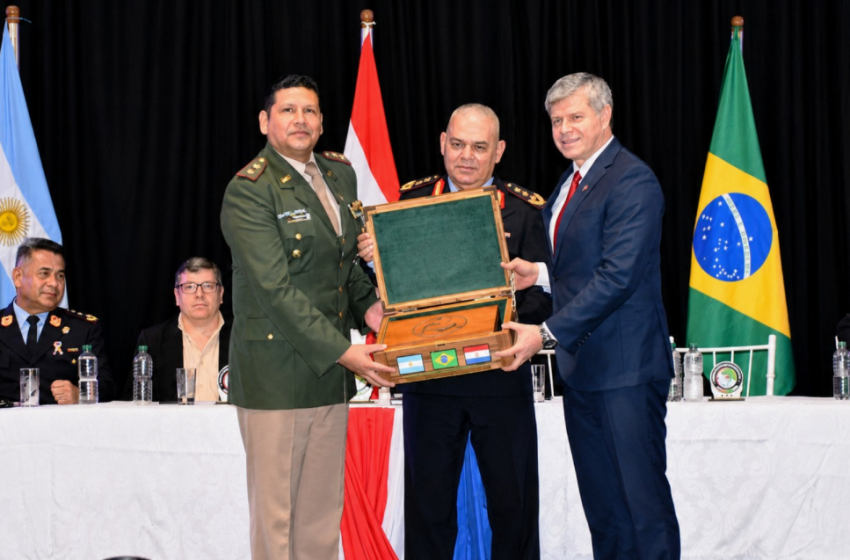  Gendarmería Nacional asumió la Presidencia Pro Tempore del Comando Tripartito de la Triple Frontera