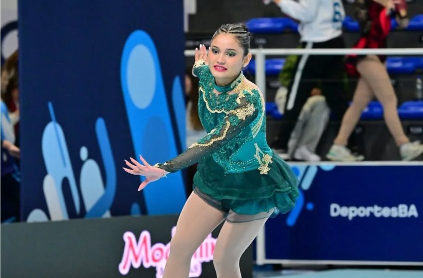  Patinadora de Iguazú clasificó para la Copa Orlando 2027 tras destacada actuación