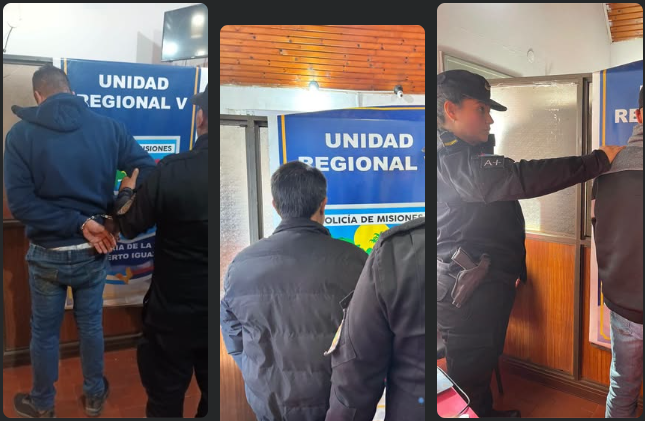  Tres violentos detenidos por desobedecer restricciones judiciales