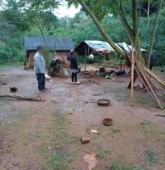  Un hombre resultó con quemaduras tras caer en una fogata en la Aldea Miri Marangatu de Iguazú.