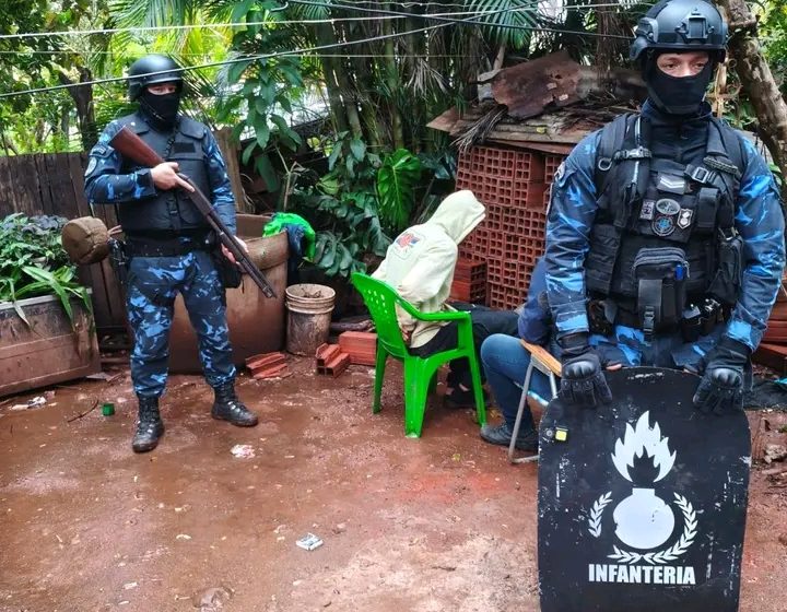  Desbarataron un narcobúnker en Iguazú: son 3 los detenidos y más de 70 dosis de droga secuestrada