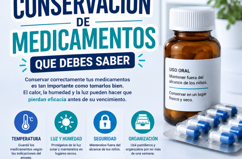  La importancia de conservar correctamente los medicamentos para garantizar su eficacia