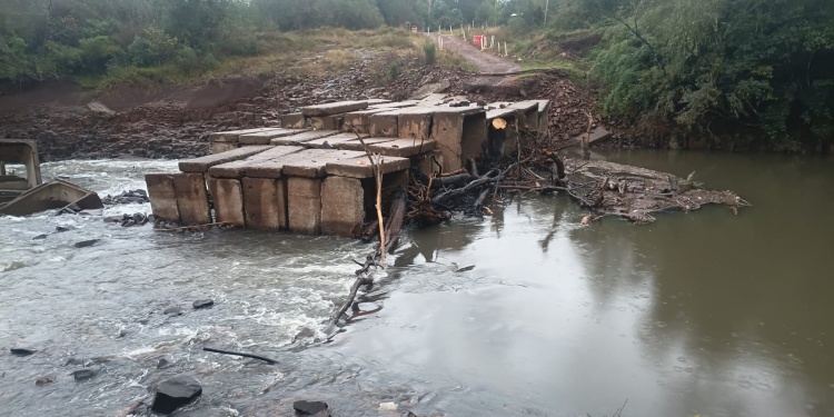  Misiones: intensas lluvias provocaron inundaciones y desbordes de arroyos