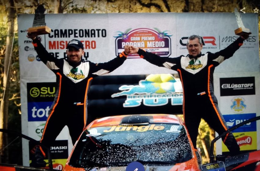  El Charaí Rally representa a Iguazú el Rally Mundial en Paraguay