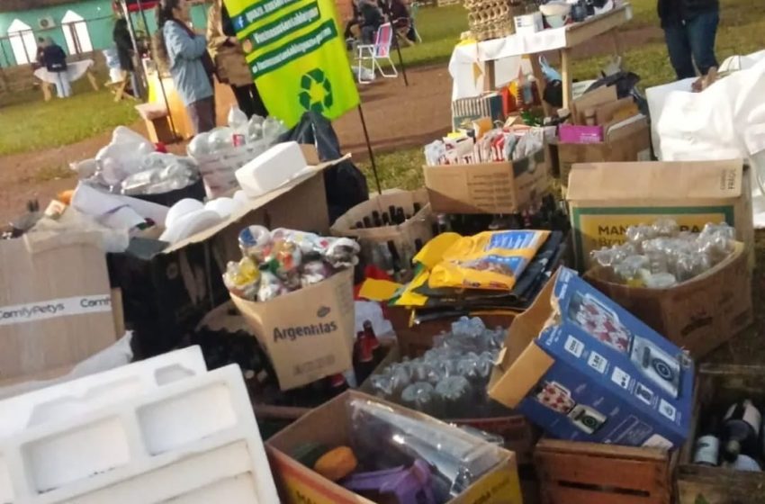  Impulsan la instalación de contenedores de reciclaje en escuelas de Puerto Iguazú para fortalecer la educación ambiental