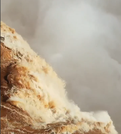  8 millones de litros por segundo en cataratas: la Garganta del Diablo estará cerrada de forma preventiva