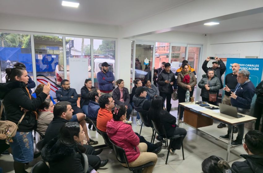  Tras reclamos de vecinos comienza la obra para regularizar el servicio eléctrico en barrios Nuevo Iguazú y Las Palmeras