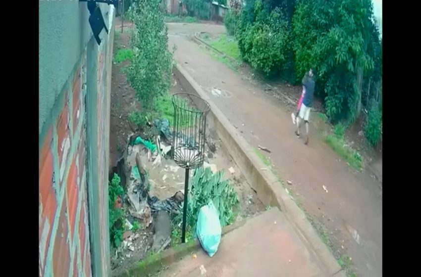  Conmoción en Campo Grande: Rapto e intento de abuso de una nena en plena calle quedó grabado por las cámaras de seguridad