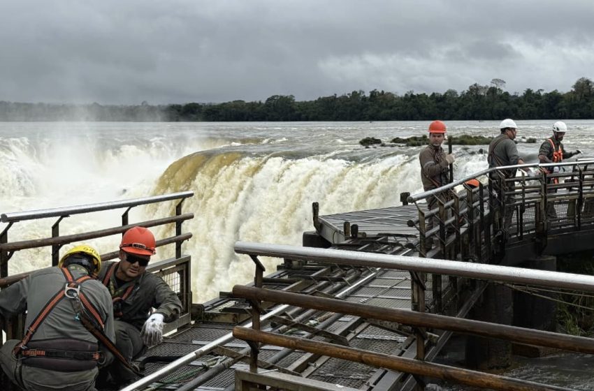  Cierre preventivo de Garganta del Diablo: Iguazú Argentina confirmó que el resto del Parque Nacional opera con normalidad