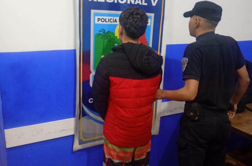  La Policía detuvo al hombre que fue filmado efectuando disparos al aire en la vía pública en Puerto Iguazú