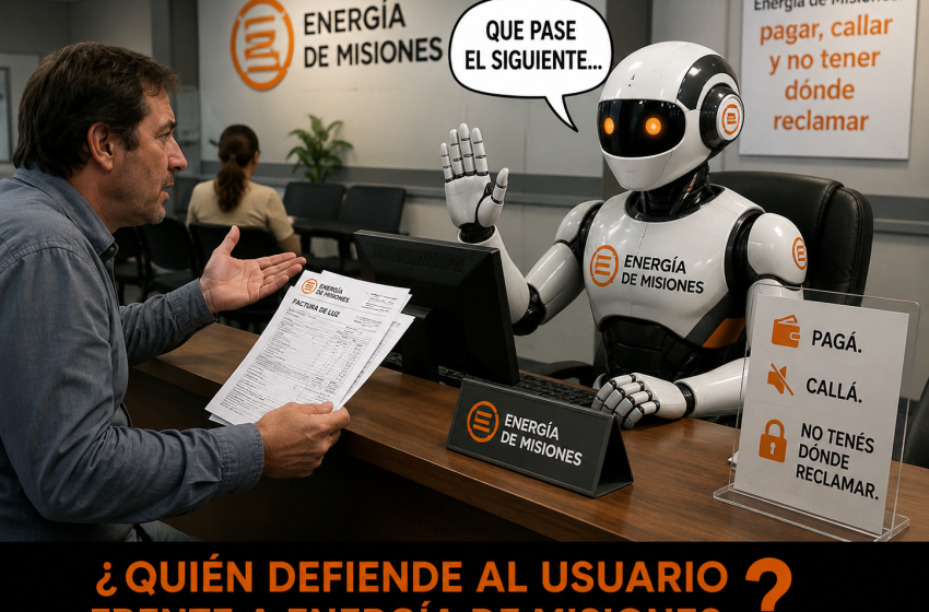 Energía de Misiones: pagar, callar y no tener dónde reclamar