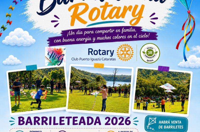  Vuelve la tradicional Barrileteada del Rotary a Puerto Iguazú