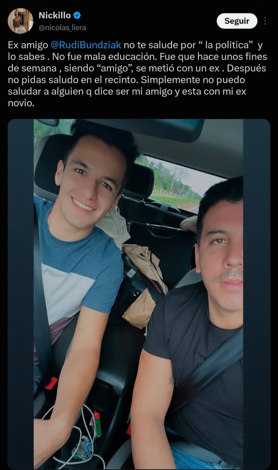 La política misionera de alto vuelo: Llera y Rudito Bundziak, enfrentados por un novio 12 La política misionera de alto vuelo: Llera y Rudito Bundziak, enfrentados por un novio imagen-11