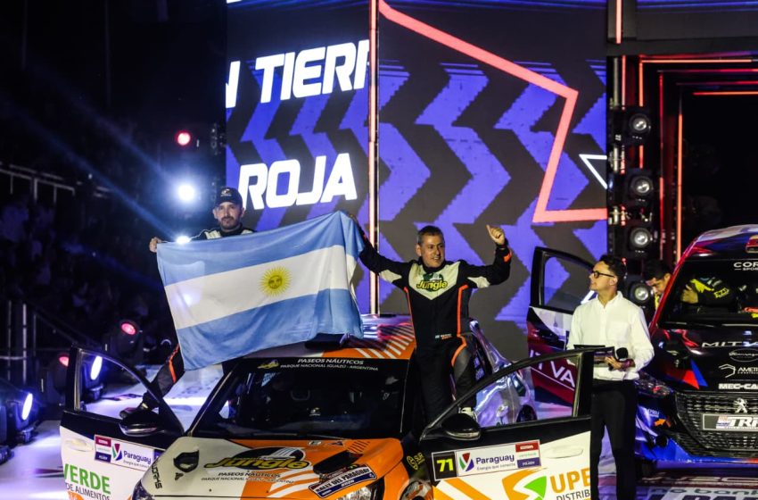  La dupla Zarza-Espinola largó el Rally Mundial en Paraguay