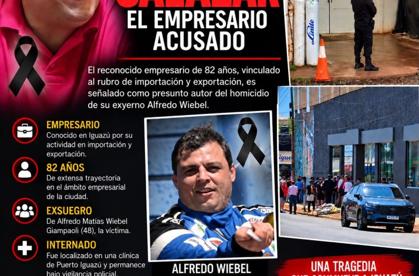  ¿QUIÉN ES ÁNGEL SALAZAR, EL EMPRESARIO SEÑALADO POR EL CRIMEN DE WIEBEL?