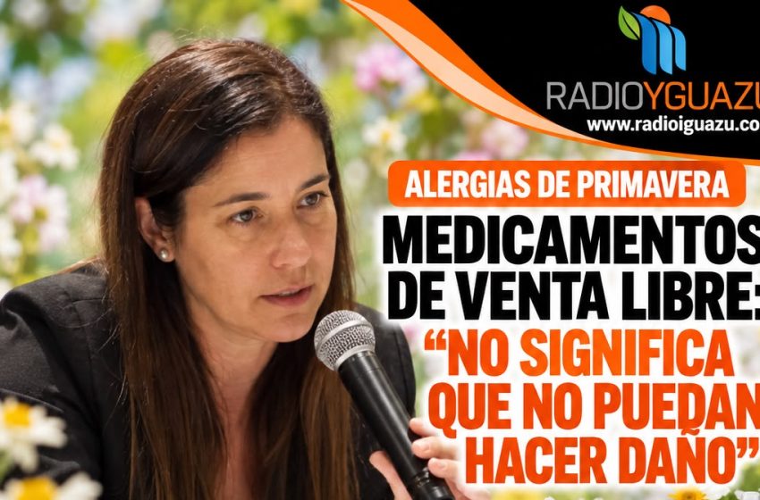  MEDICAMENTOS DE VENTA LIBRE: “QUE NO NECESITEN RECETA NO SIGNIFICA QUE NO PUEDAN HACER DAÑO”