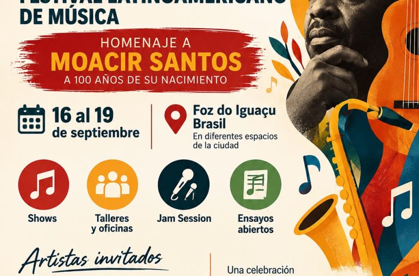  FOZ DO IGUAÇU, BRASIL, SE CONVIERTE EN ESCENARIO DE LA MÚSICA LATINOAMERICANA