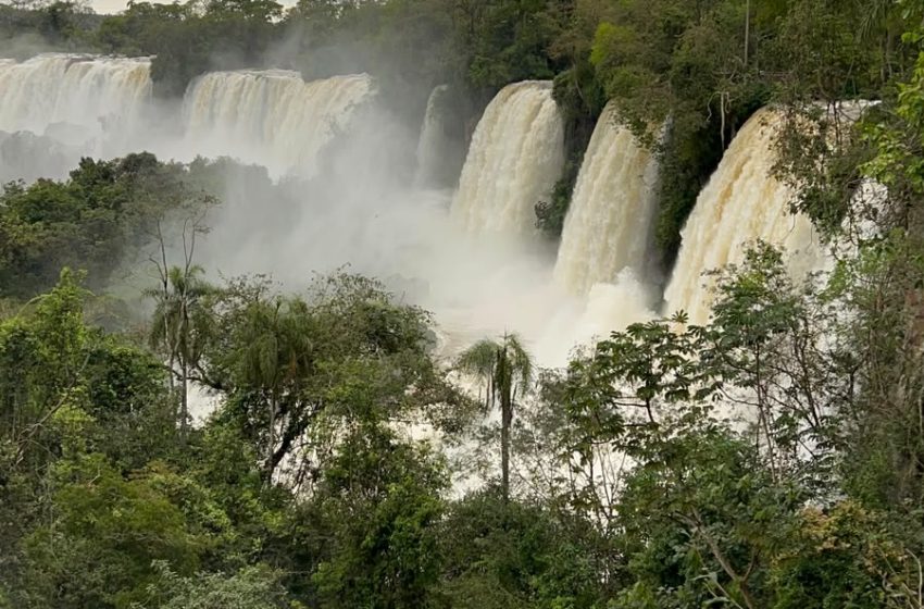  Cataratas imponentes: el caudal supera los 6,4 millones de litros por segundo