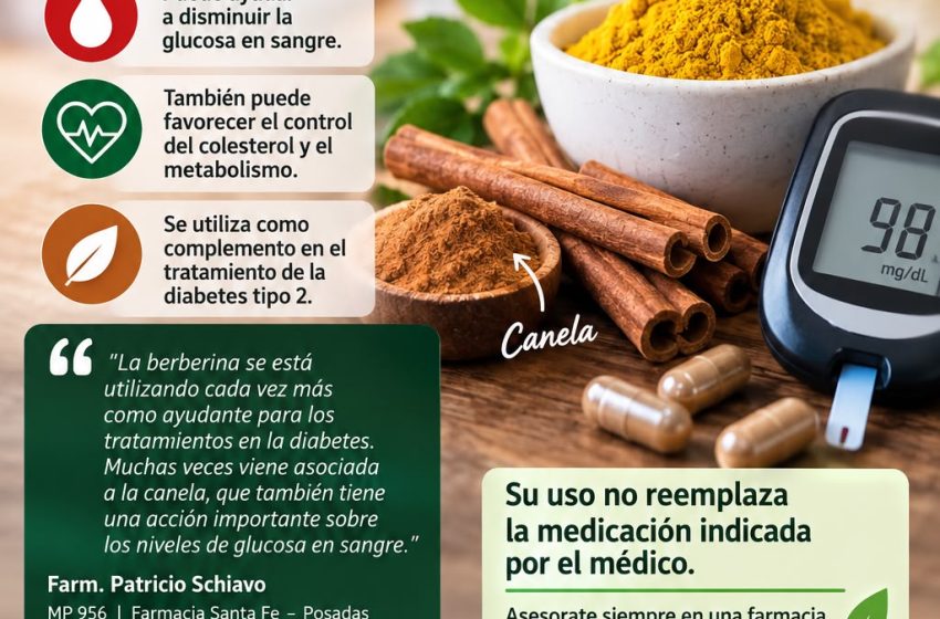  BERBERINA Y CANELA: UNA ASOCIACIÓN UTILIZADA EN PREPARADOS MAGISTRALES
