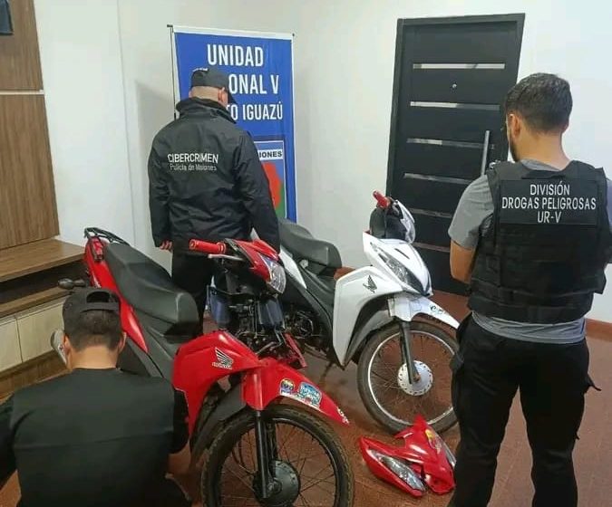  Investigaban el robo de una moto y secuestraron dos Honda Wave que iban a ser comercializadas en Puerto Iguazú.